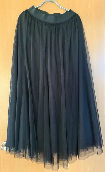 [ 미사용품 ] 샤샤 스커트 블랙