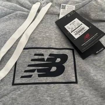 뉴발란스 MT33508 그레이 XL 후드티