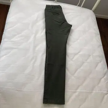 스키니 팬츠 76 올리브 그린