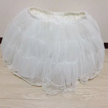 즉시 구매 가능 배송비 포함 ToAlice 튤 파니에 화이트