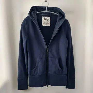 LALACUB 네이비 집업 후드티