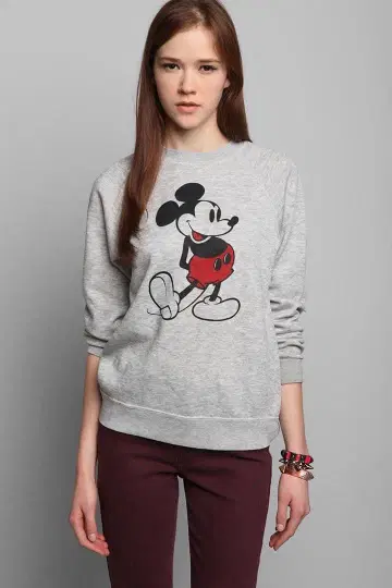 디즈니 미키 맨투맨 해외 걸 2014 새상품