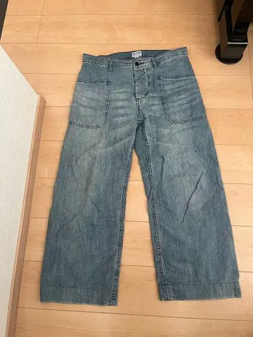 HOUSTON 와이드 레그 데님 L 사이즈