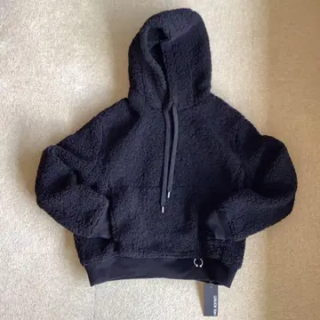 닐바렛 보아 후드 후드티 블랙