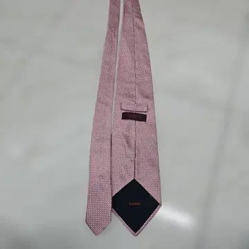 D'URBAN 핑크 계열 체크 무늬 넥타이
