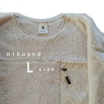 새상품 nikoand 퍼 플리스 L 사이즈 GU H&M ZARA COEN