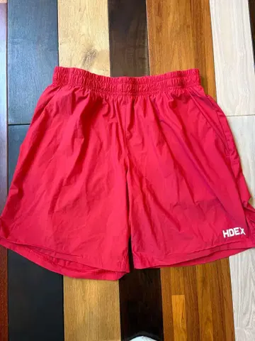 HDEX 레드 숏팬츠 L 사이즈