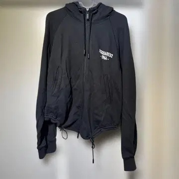 DSQUARED2 블랙 후드티 XXS