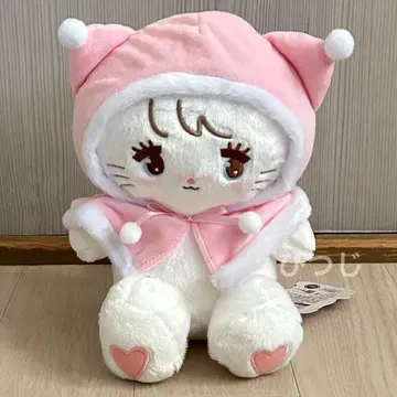 Lil ala mode 꾸미기 판초 봉제 인형 무스 mikko