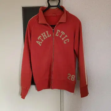 빈티지 UES 살몬 핑크, 집업 맨투맨 트레이닝복