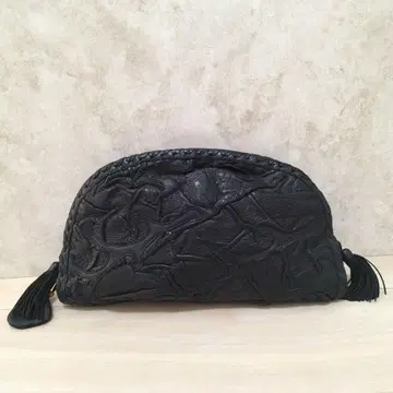 환상의 가죽 페카리 IBIZA czarda 클러치백 블랙