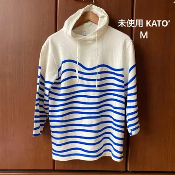 남성용 미사용 KATO' 뱀 무늬 보더 후드티 M