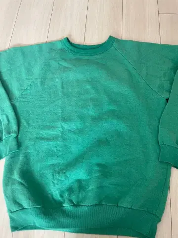 [80s-90s] USA제 Alore 빈티지 맨투맨 L 그린 녹색