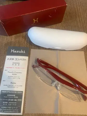 하즈키 루페 컴팩트 1.6배 클리어 렌즈 미사용 새상품