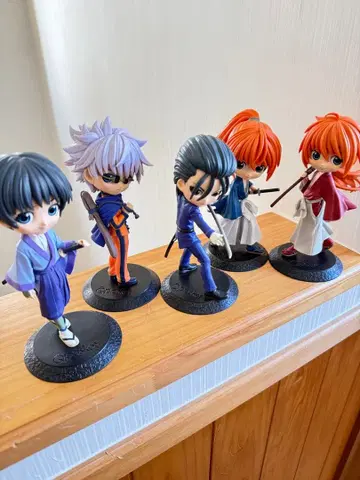 qposket 바람의 검심 5체 세트