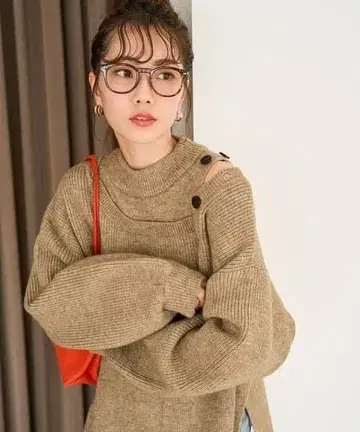 FREAK'S STORE 편직 3WAY 어깨 트임 니트 풀오버