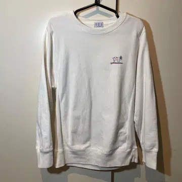 TES 화이트 긴팔 맨투맨 트레이닝복 엔드리스 써머 M