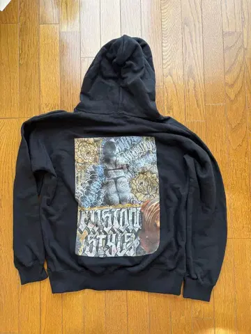 Kustomstyle 블랙 L 사이즈 후드티