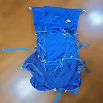 THE NORTH FACE 백팩 블루 40L 경량 프레임 있음