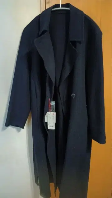 유니클로 이네스 콜라보 더블 페이스 코트