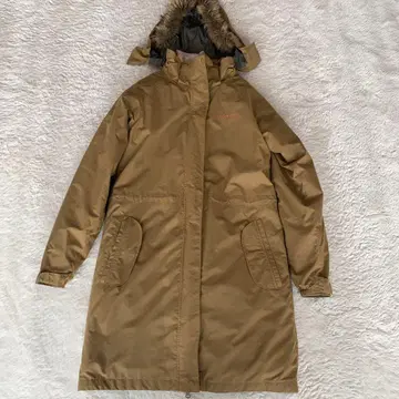 컬럼비아 후드 부착 코트