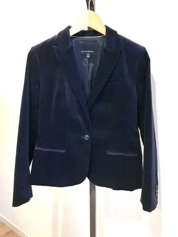 BANANA REPUBLIC 코듀로이 테일러드 자켓 네이비 M