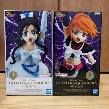 빛의 전사 프리큐어 피규어 [큐어 블랙 & 큐어 화이트] 2체 세트