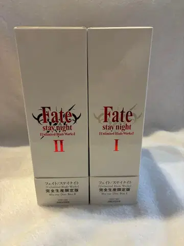 Fate/staynight UBW Blu-Ray 전 2권 세트