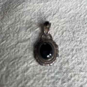 실버 반지 오닉스