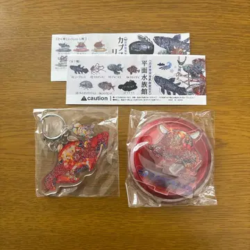 평면 수족관 캡스타리움 누마즈항 심해 수족관 한정판 2개 세트 멘다코