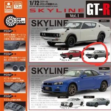 [ 즉시 구매 OK ] c카 크라프트 스카이라인 GT-R 미개봉 새상품