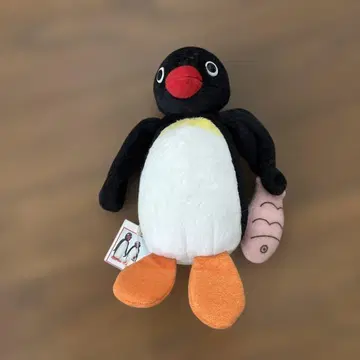 물고기 핑구 봉제 인형 레트로