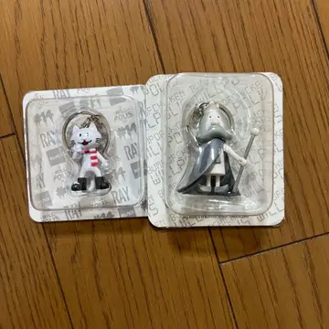 피규어 2체 세트 키링 포함