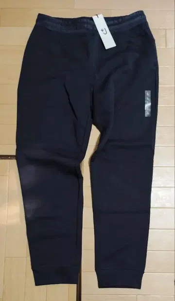 플러스 제이+J 네이비 조거 드라이 스웨트 팬츠 L