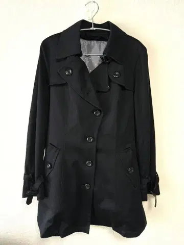 [ nline precious ] 싱글 트렌치코트 블랙 11호