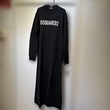 DSQUARED2 블랙 롱 원피스 XXS