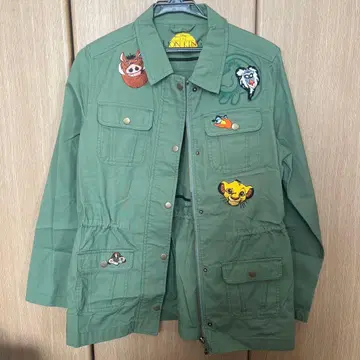 THE LION KING 밀리터리 자켓 S