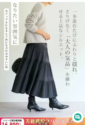 [미사용 새상품] 틱톡 화제의 스커트