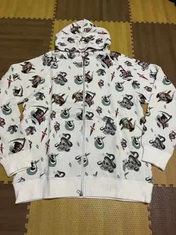 [새상품] 스컬플라이트 SKULL FLIGHT 집업 후드티 사이즈 XL