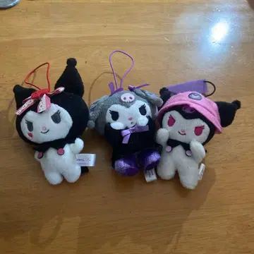 쿠로미 봉제 인형 3개 세트