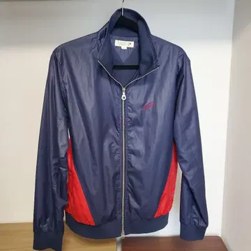 TOMMY 네이비/레드 집업 자켓