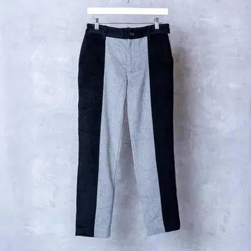 [ 설날 세일 ] NO ID. 노아이디 절개 디자인 트라우저