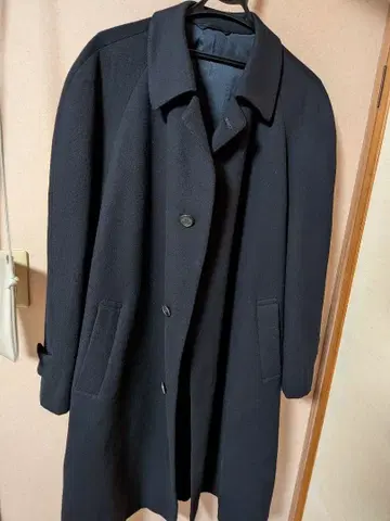 CROMBIE 캐시미어 100% 체스터 코트