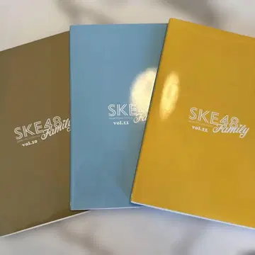 SKE48 Family vol.10-12 팬클럽 한정판 뉴스레터