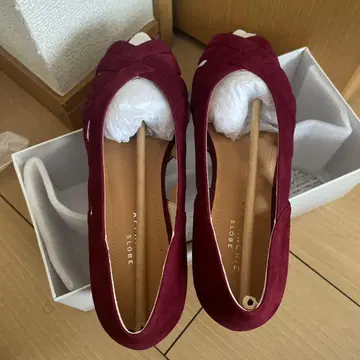 꼬임 디자인 플랫슈즈 24.5cm