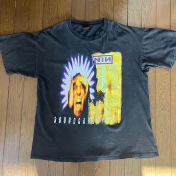 Soundgarden Nine inc nails 빈티지 티셔츠 XL