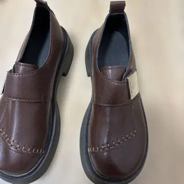 브라운 로퍼 사이즈 38