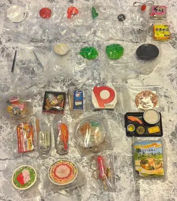 가챠가챠 캡슐 토이 식품 묶음 판매 야키니쿠킹 마츠야 쿠시카츠 다나카