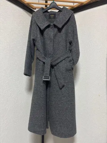 AS KNOW AS DE BASE 롱 코트 F 그레이