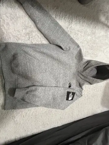 THE NORTH FACE 그레이 후드티 S